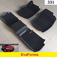 3D коврики EvaForma на Mitsubishi Lancer X (10), Evo X, Sb '07-18, 3D коврики EVA