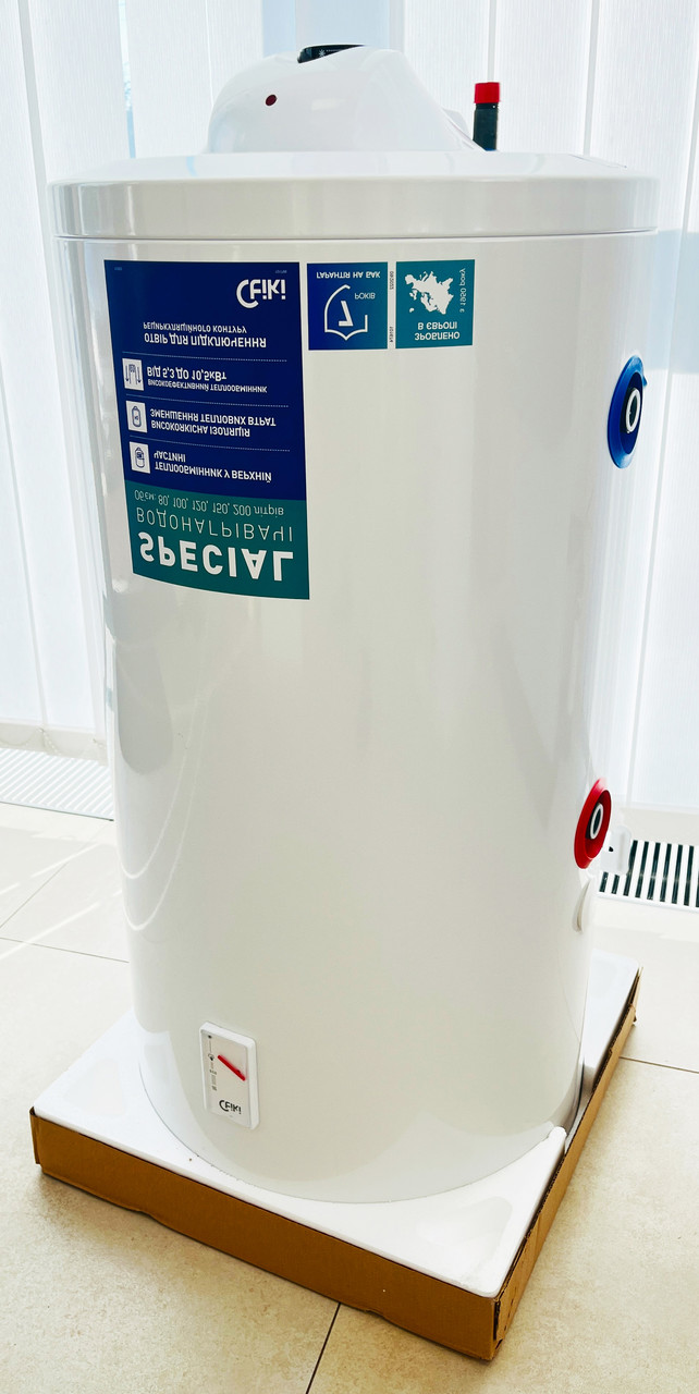 100 л. Бойлер комбінований Tiki Gorenje TGRK L PrimeCL 100V9 (для котла), тепл. 0.4 м²