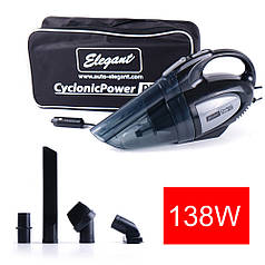 Автопилосос Сухе + вологе прибирання 138W "Elegant 100235 Cyclonic Power система 2 фільтрів/дод. насад