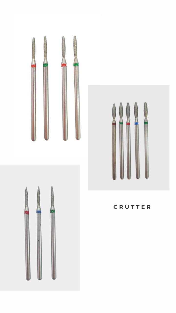 Алмазний бор CRUTTER форма полум'я