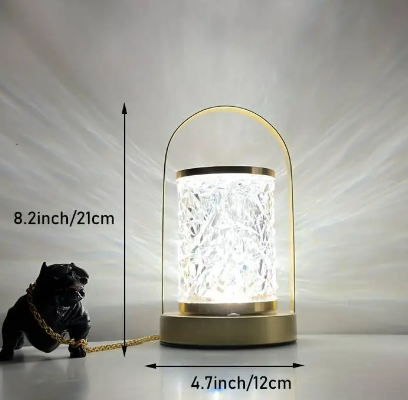 Нічник LED з сенсорним керуванням на акумуляторі D15 Нічник зі зміною кольору світіння, фото 2