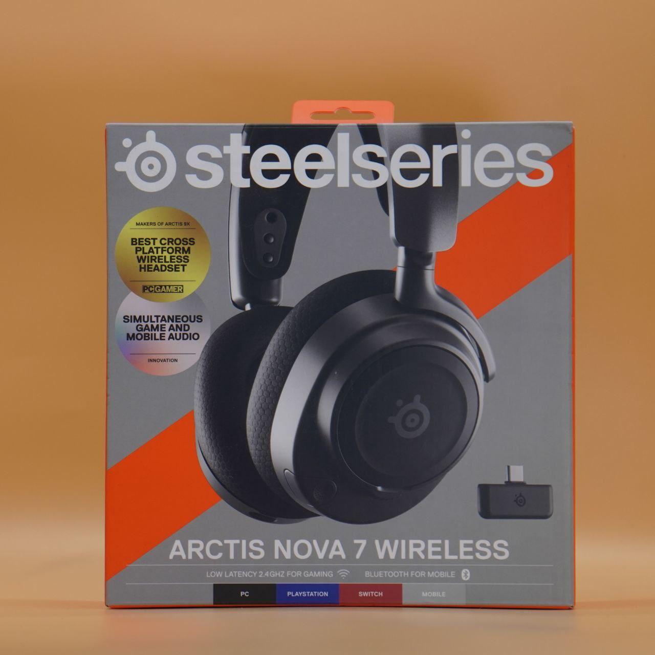 Ігрова гарнітура навушники STEELSERIES Arctis Nova 7 Wireless Black

(Вітринний варіант)