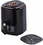Аерогриль Rainberg RB 2242 3800W аерофритюрниця безмасляна для приготування без олії 6 л, фото 3
