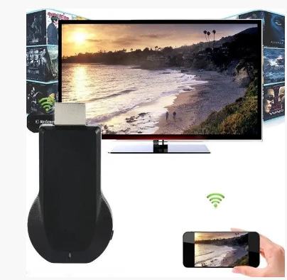 Медіаплеєр Miracast AnyCast 4K 1080p M100 5g 2 core з вбудованим Wi-Fi модулем