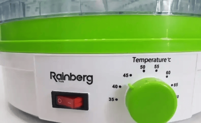 Електросушарка дегідратор для овочів та фруктів Rainberg RB-912 електрична сушарка Б2754-9