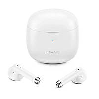 Бездротові навушники вкладки USAMS-IA04 TWS Earbuds IA Series White з мікрофоном | Bluetooth вкладиші