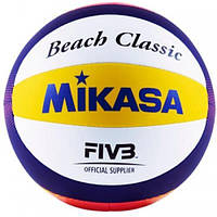 Мяч для пляжного волейбола MIKASA BV551C BEACH CLASSIC, размер 5