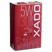 Моторна олива XADO Atomic Oil 5W-30 C3 Pro RED BOOST синтетична - 4л.