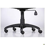 Офісне крісло Атлет-PL Tilt шкірозамінник чорний, фото 7