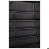 Офісне крісло Атлет-PL Tilt шкірозамінник чорний, фото 2