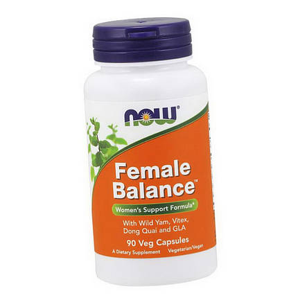 Підтримка жіночого здоров'я NOW Foods Female Balance 90 вег капсул, фото 1