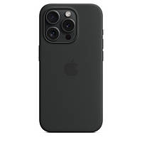 Чехол Soft Touch iPhone 15 Pro, оригинальный чехол для Apple iPhone 15 Pro MagSafe Case Black