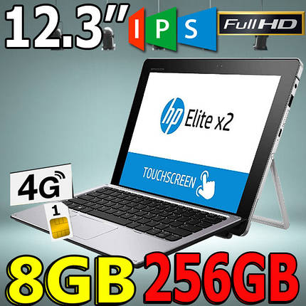 Планшет-ноутбук HP elite x2 1012 G2 12.3 Intel Core i5-7300U 8/256 Windows 10 Наявність сім карти!, фото 1