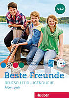 Рабочая тетрадь по немецкому языку Beste Freunde A1.2: Arbeitsbuch mit Audio-CD 978-3-19-601051-0