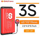Активний балансир Smart Daly 3S 1A з Li-Ion, LiFePO4 акумуляторів з Bluetooth, фото 3