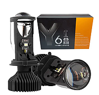 Лампи LED мінілінзи Н4 Auto Led Linz LENS" (80 Вт, 16000 Лм, 5700К, 12-24v, Цоколь H4)