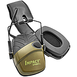 Активні навушники Impact Sport green для стрільби захисні, тактичні навушники для шолома олива, фото 5