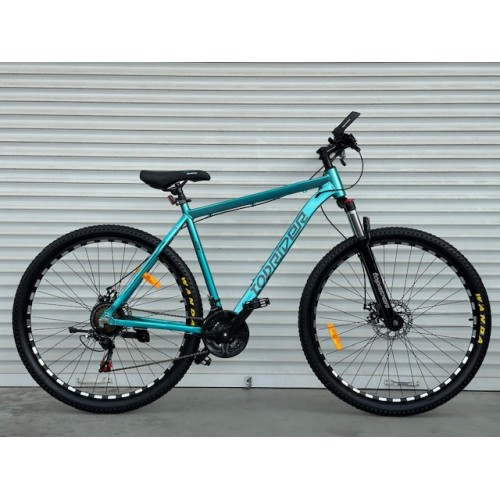 Велосипед гірський алюмінієвий Toprider 670 29" рама 21 обладнання Shimano Синій