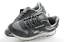 Кросівки Reebok Classic чоловічі сірі, фото 3
