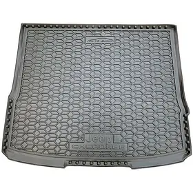 Килимок в багажник для Jeep Cherokee (2014>) (KL) гумовопластиковый (AVTO-Gumm) автогум