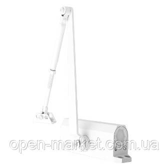 Дверний доводчик 90-120 кг. білий