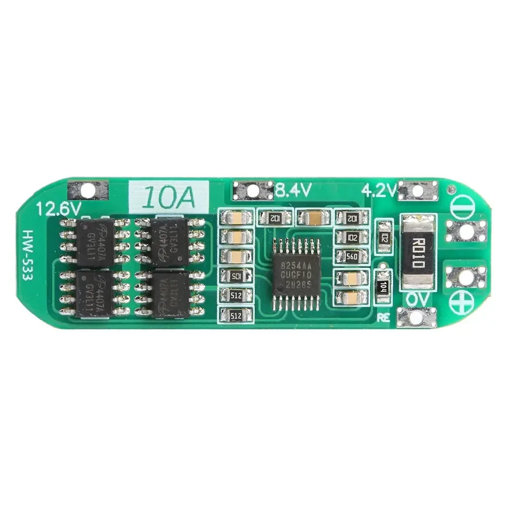 Модуль захисту Li-Ion 18650 3S 10A 12.6 В, фото 1