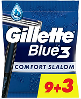 Станок Gillette Blue3 comfort slalom за 12шт