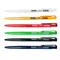 Ручка шариковая автоматическая Buromax Jobmax, 0,7 мм, черное чернило (BM.8205-02)