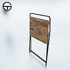 Стіл для продавця. Комп'ютерний складаний стіл COLLEGE, розкладний 720х590х400мм . Столик для ноутбука складний, переносний, фото 3