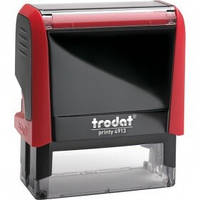 Оснастка для штампа Trodat 4913, 58х22 мм, пластик, красный