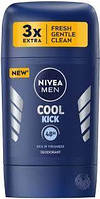 NIVEA Дезодорант-стік чоловічий Coll Kick 50мл
