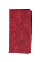 Чехол книжка Business Leather для Samsung A14 / А145 красный