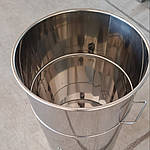 Бак (відстійник) для фасування меду н/ж 50 л кран пластик, фото 3