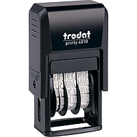 Минидатер Trodat Printy 4810, укр, 3,8 мм