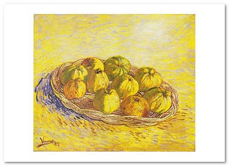 Листівка Vincent van Gogh — Still Life, Basket of Apples