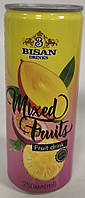 BISAN напій 30% fruit juice drink MIXED FRUIT 250мл ж/б