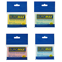 Блок для заметок с клейким слоем Buromax BM.2311-99, 51х76 мм, 100 л, ассорти