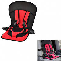 Детское бескаркасное автокресло Multi Function Car Cushion до 12 лет. AD-619 Цвет: красный