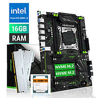 Комплект Full V3 / Machinist E5-MR9A LGA 2011-3 / Intel Xeon E5-2666v3 2.9-3.5 GHz / 16GB DDR4