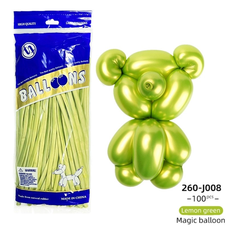 Повітряні кулі ШДМ хром 1 пачка 100 шт., фото 1