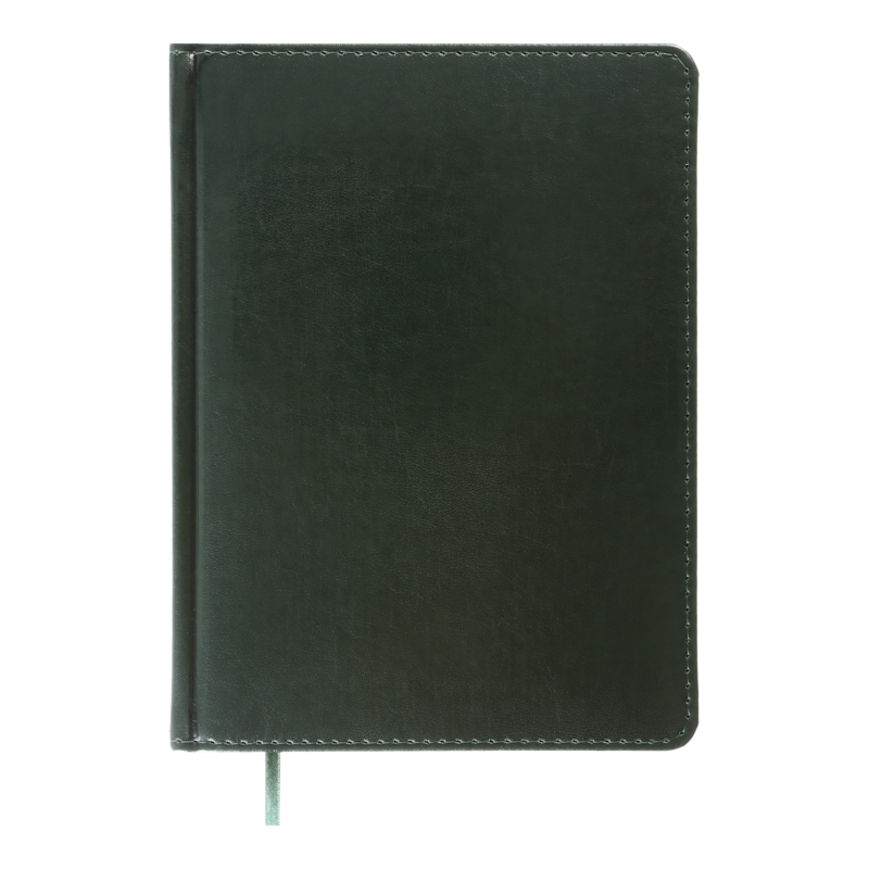 Діловий щоденник Buromax, 184 л, 131х195 мм, зелений