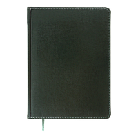 Деловой дневник Buromax, 184 л, 131х195 мм, зеленый