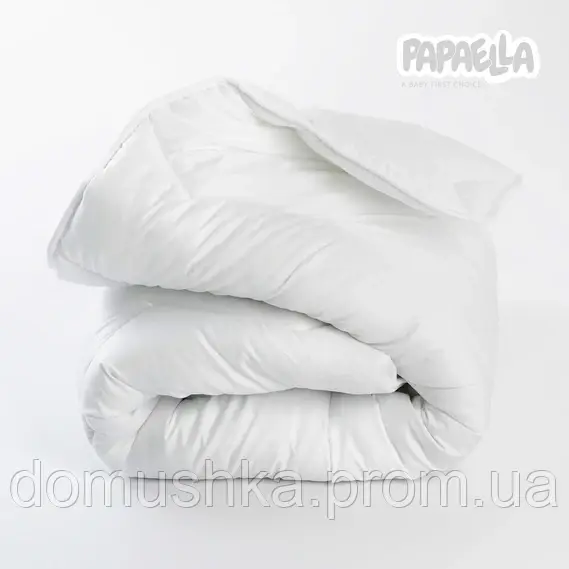 Ковдра дитяча тепла 100х135 ТM PAPAELLA - COMFORT ЗИГЗАГ/БІЛИЙ