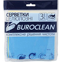 Салфетки целлюлозные влаговпитывающие BuroClean, 3 шт (10200112)