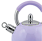 Чайник зі свистком Gusto Ніка GT-1413-30 фіолетовий 3 л, фото 2