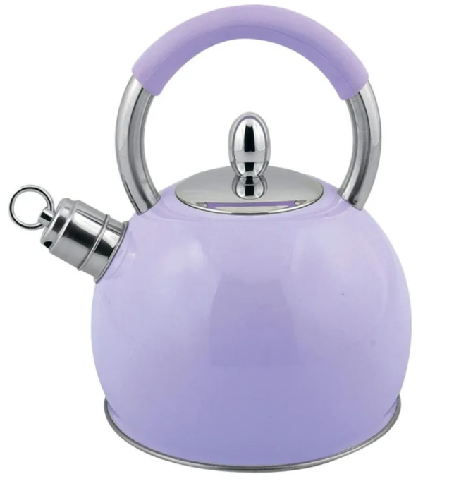 Чайник зі свистком Gusto Ніка GT-1413-30 фіолетовий 3 л, фото 1