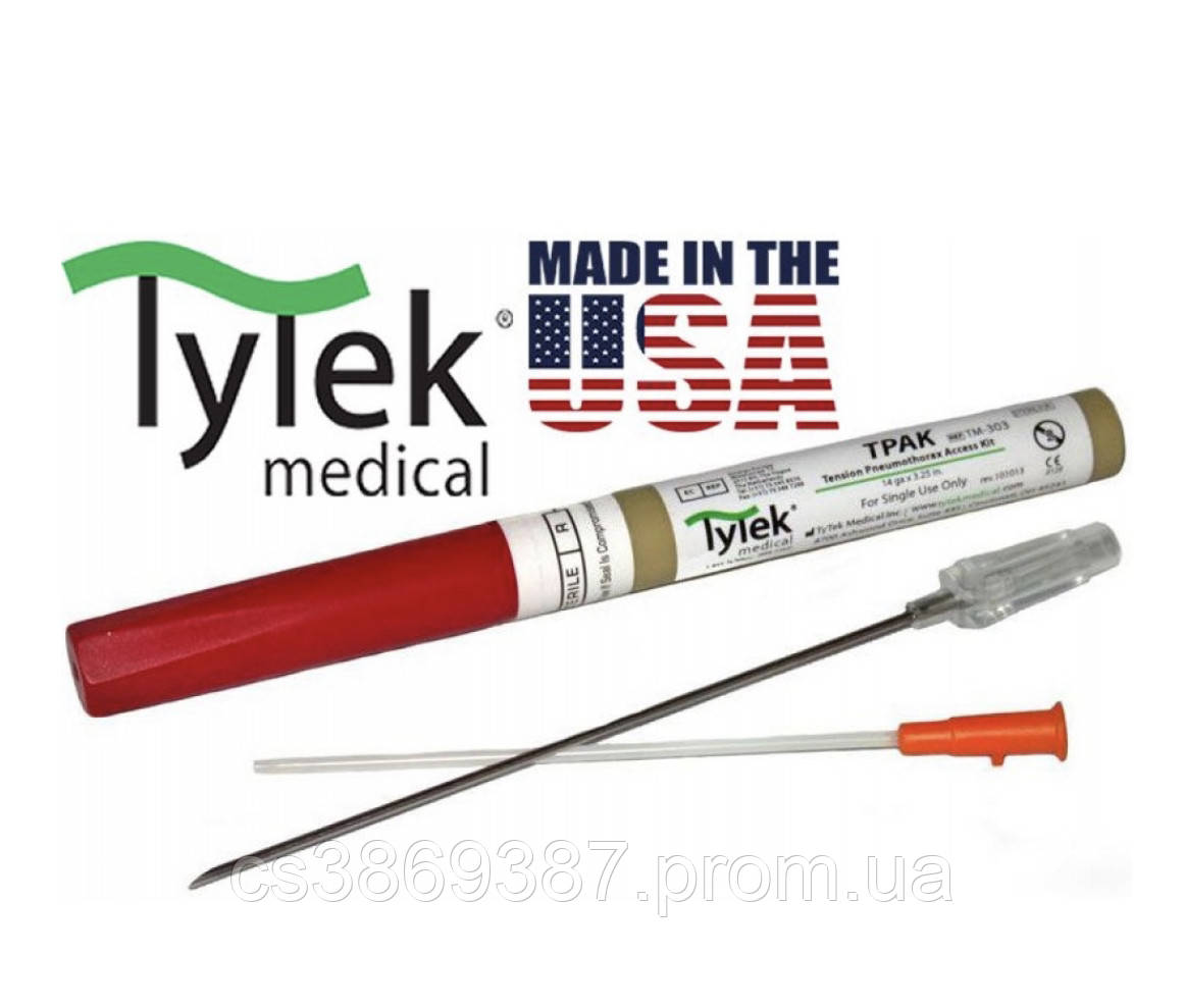 Игла для декомпрессии при пневмоторакс TyTek Medical TPAK - фото 3 - id-p2080436290