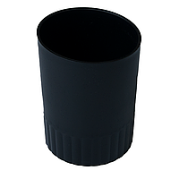 Стакан пластиковий для письмового приладдя Buromax Jobmax, чорний (BM.6351-01)