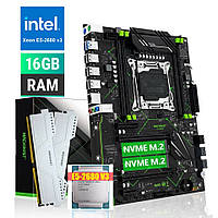 Комплект Full V5 / Machinist E5-MR9A LGA 2011-3 / Intel Xeon E5-2680v3 2.5-3.3 GHz / 16GB DDR4