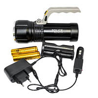 Мощный карманный фонарик Bailong S912-XPE+COB | Яркий фонарик | Фонарь ручной тактический | Тактический